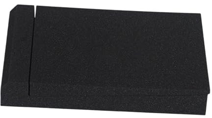 rockible Speaker Acoustic Sponge Studio Monitor Isolation Pads High Density Acoustic Foam for Most Speaker, 30x38x5cm