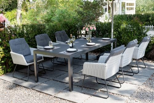 Primaster Garten-Essgruppe Belano 6 Personen Sitzgruppe