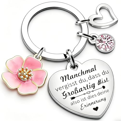 Luzzxfa Geschenke für Frauen - Adventskalender 2025，Weihnachtsgeschenke&Geburtstagsgeschenk für Freundin Schwester Mama BFF Frau Kollege,Schlüsselanhänger mädchen Geschenk