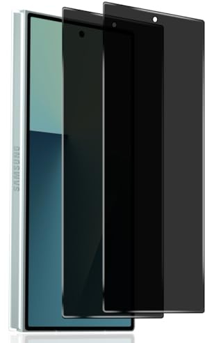 Euukzzea 2 Pièces Verre Trempé Anti-Espion pour Samsung Galaxy Z Fold 7 Protection D'écran, Dureté 9H Anti Rayure Privacy Film Sans Bulles, Anti-Spy Privacy Protecteur Vitre