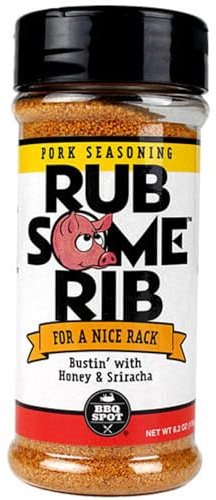 Rib BBQ Rub, Sweet & Heat, 6.2 oz. - OW85335