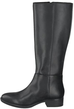 Geox Damen D Felicity D Stiefel, Schwarz, 39.5 EU