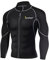 Herren Schwitzen Neopren Gewichtsverlust Sauna Anzug Workout Shirt Body Shaper Fitness Jacke Gym Top Kleidung Shapewear Langarm (Schwarz, M)