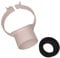 Floplast Soil Pipe White Strap Boss with 32mm Rubber Boss Adapter