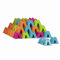 von Fat Brain Toys 50164 Geschicklichkeitsspiel, Grün Blau Orange Rosa