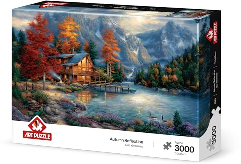 Art Puzzle Herbst Reflexion 3000 Teile Puzzle