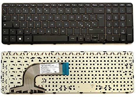 Tastiera Notebook compatibile con HP 15-D 15-E 15-N 15-R 15-F 15-G 250 G3 (CON FRAME) Compatibile