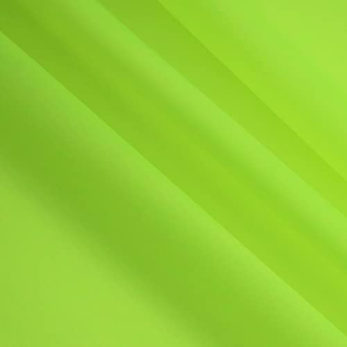 9KM DWLIFE Stoff, fluoreszierendes grünes wasserdichtes Ripstop-Nylongewebe, 40D, 60x195 Zoll, leicht, PU-Beschichtung, luftdichter Stoff für Drachen, Zelt, Flagge, Planenabdeckung, DIY-Projekt
