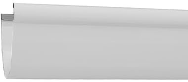 Grondaia modello 3- Grondaia per raccogliere la pioggia dalla grondaia delle case (BIANCO)