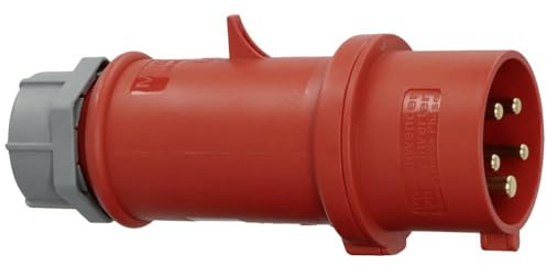 Brennenstuhl CEE-Phasenwender 400V/32A | für die Verwendung im Außenbereich IP44, hochwertig und schlagfest, 5-polig, Made in Germany