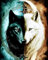 Clendo Tiere Diamond Painting Set für Erwachsene,DIY 5D Diamond Painting Wolf,Diamant Painting Anfänger für Home Wall Decor 30x40cm