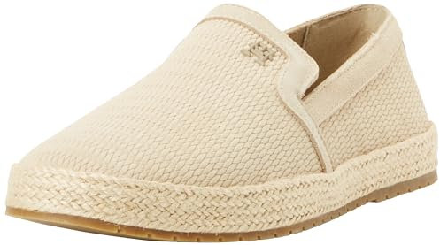 Tommy Hilfiger Espadrillas Uomo Classic Suede Scarpe in Tela, Beige (Beige), 40