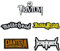 masktore Heavy Metal Patches, 5 Stück Band Patch, Rock and Roll Aufbügler Music Musik Patch Bügelflicken für T-Shirts, Jacken, Jeans, Hüte
