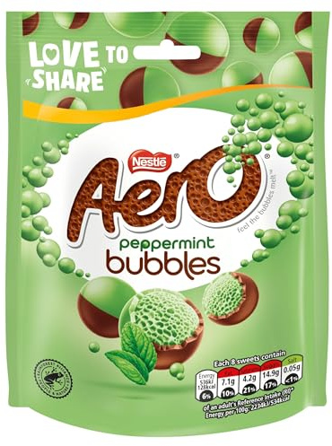Aero Bubbles Peppermint Milk Chocolate Sharing Bag 80g