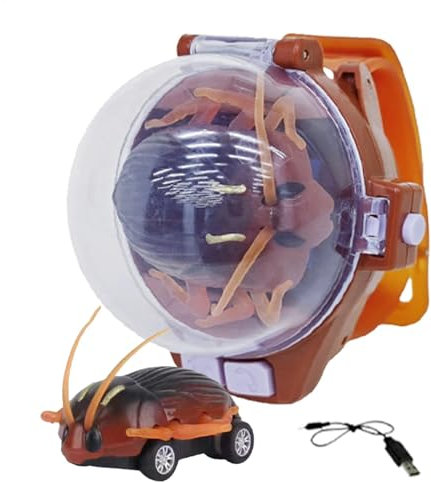 Handgelenk-Spielzeugauto, Fernfernbedienung, Kinderuhrenspielzeug, RC-Autouhr, Handgelenk-Rennwagen, Spielzeugauto-Fernbedienung, Kakerlake RC-Spielzeug, Auto-Handgelenkspielzeug, Fernbedienungsuhr, R