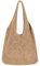 Strandtasche Damen Häkeltasche für den Sommer, Tasche Geflochten, Beach Bag für Den Sommer, Gehäkelte Mesh Strand Tote Bag Groß Umhängetasche Netz-Stricktasche für Urlaub Reisen Strand Sommer(Braun)