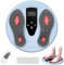 Neu 3-IN-1 Durchblutungsstimulator Füße Beine mit Rotlichttherapie＆EMS&TENS, Wiederaufladbar Durchblutungs-stimulator, Reduziert Fuß und Beinschmerzen sowie Schwellungen, Verbessert die Durchblutung