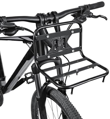 Djowyh Porte-Bagages Vélo,Porteur Robuste À Fixation Rapide,Porte-Bagages de VTT | pour Les, Les Adultes, Les Garçons, Les Femmes et Les Hommes, pour Le VTT, Le Cyclisme et Les