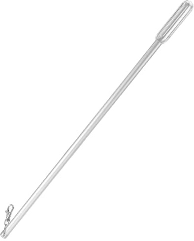 BETOOKY Baguette à Rideaux en Alliage D'aluminium 50 Cm Surface Lisse et Résistante la Rouille, Accessoire Pratique pour Tringles à Rideaux Salon ou Chambre