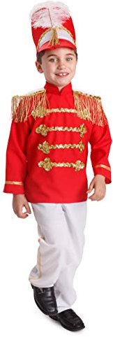 Dress Up America Jungen Schlagzeug Major Kinder Schickes Marschkapellen-Outfit - Größe Groß (12-14 Jahre)