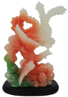 Feng Shui Import Phoenix Statue für Liebe und gute Beziehung 14 cm
