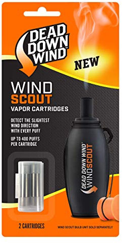 Dead Down Wind Windfinder Windmelder | geruchlose Windrichtungsanzeige, längere Sichtweite, erkennt dezente Brise (Windmelder-Nachfüllung)