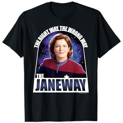 Star Trek Voyager The Janeway The Right Way Premium T-Shirt T-Shirt