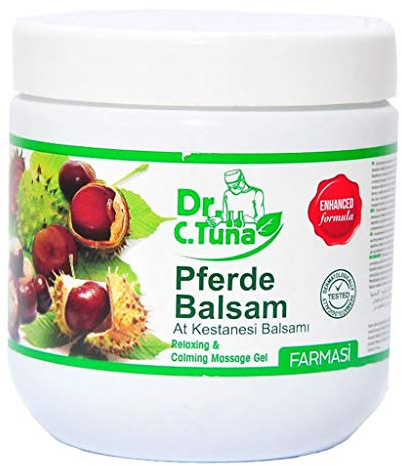 Farmasi Dr. C. Tuna Pferde Horse Chestnut Massage Gel, 16.9 fl oz