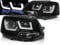 CR-Lights Led Tagfahrlicht Light Tube Scheinwerfer Set in schwarz für VW T5 GP 2010-2015