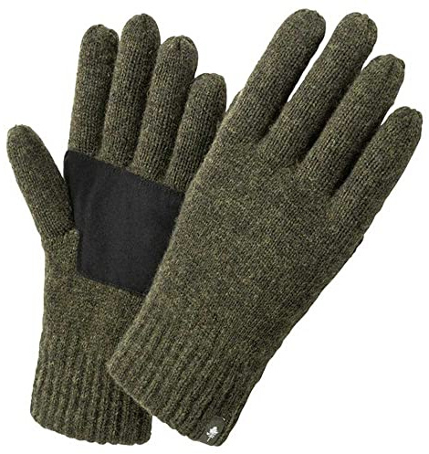 Pinewood 1122 Wool Knitted Handschuh Moosgrün Melange (194)