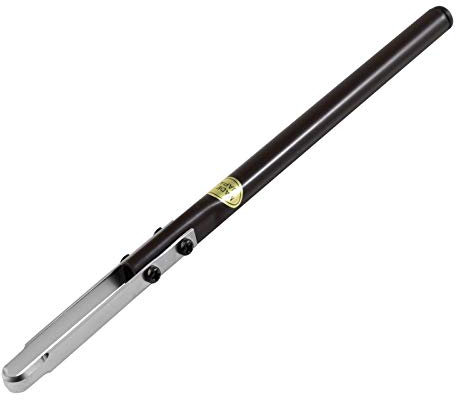 Wazakura Bonsai Double Edge Jin Knife 8.2 inches (210 mm) Made in Japan, Deadwood Carving Tool, Japanese Bark Scraper (Circle Shape)