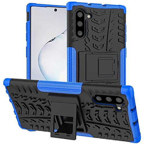 CoolGadget Outdoor Handyhülle für Samsung Galaxy Note 10 Stoßfest Blau | Panzerhülle robust für Sport und Baustelle, rutschfest, verstärkte Ecken, erhöhter Kameraschutz