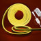 XUNATA 12V Dimmbar Neon LED Streifen, 2835 LED Strip Wasserdicht Diffusion Silikon Neon Flex LED Lichtband Lichtschlauch für Innen Aussenbereich Heim Weihnachtsfeier Deko (Golden Gelb, 5M)