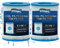 KGIHPC Filtro Piscina Tipo 2, II Cartuccia Filtro per Bestway 58094 Filter Pack,Filtro Piscina per bestway 58383, Pompe Filtro Sostituzione Universale Cartuccia Filtro. (2 Pezzi)