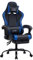 Gaming Chair Office Chair Desk Chair with Footrest Lumbar Support Headrest Armrest Task Rolling Swivel Ergonomic E-Sports Adjustable PC Gamer Chair (Blue)