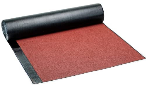 DSTOCK60 - Rotolo di Feltro Bitumato Rosso - Larghezza 1 m - Copre 2 mq - Taglio al Metro - Impermeabilizzazione Tetto, Nicchia, Capanna