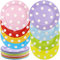 Platos De Papel Platos Desechables 80 Piezas Desechables Platos De Papel Colores Para Cumpleaños Bodas Bautizos Fiestas