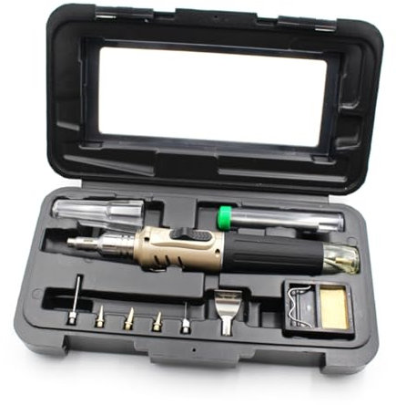 Homoyoyo Gaslötkolben Selbstzündendem Akku-lötkolben Temperaturgesteuert Bis Brennerflamme Für Schmuckreparatur Modellbau Und Elektronik