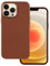 Docco Jette Custodia in pelle progettata per iPhone 13 Pro Max, custodia in vera pelle,magneti integrati compatibile con MagSafe-Marrone