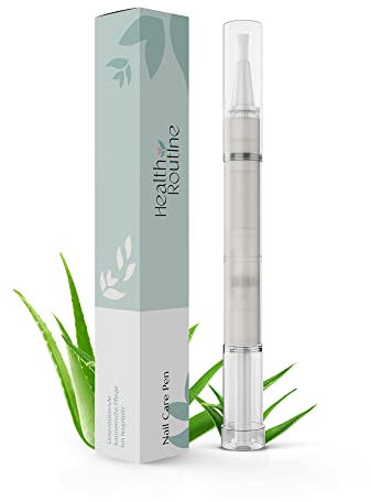Healthy conventional nail care pen, fast and effective treatment of nail fungus, suitable for nails and nails, containing aloe vera and tea tree oil