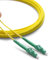 Qilnyeh 5 Meters Glasfaserkabel LC/APC auf LC/APC Simplex Singlemode 9/125µm LSZH, FTTH CATV-Optik-Patchkabel (5 Meters)