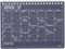 MARK'S 2025 Tischkalender S, Black