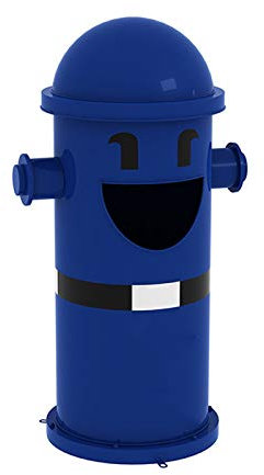 Grande Poubelle Poubelle De Tri Extérieure Poubelle Longue en Fer Forgé Poubelle Cylindrique Panneau Encastré Poubelle Commerciale, Peut Être Retournée, 7 Couleurs Poubelle Extérieure