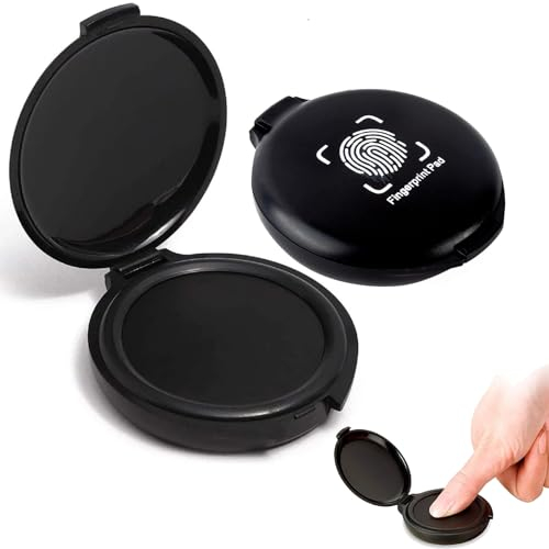 1 Pcs Doigts Tampon Encreur, Encre Empreinte Doigt, Tampon Encreur Empreinte Doigt, Tampon Encreur D'Empreintes