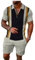 Sportanzug Herren Fitness Workout 2-Teiliges Set T-Shirt Herren Casual Mode T-Shirt Set Herren Trend Streatwear Trainingsanzüge Für Herren AA-37 3XL