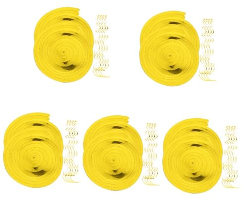UPKOCH 5 Sätze Ornament Faschingsdekoration Karnevalsdekoration Dekoration Für Geburtstagsfeier Halloween-strudel Hängend Hängende Strudeldekoration Spiralförmige Anhänger 6 Stück * 5
