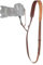 Padwa Lifestyle Brown Single Camera Harness Strap for One Camera - Professional Single Full Grain Leather Camera Harness,Thick Padded,Quick Release Gear DSLR Camera Straps for Photographers