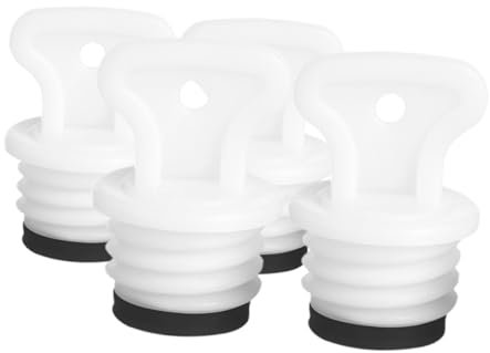 FOMIYES Replacement Lid for Hot Water Bottle 4 Pack of Heat Retaining Sealing Plugs