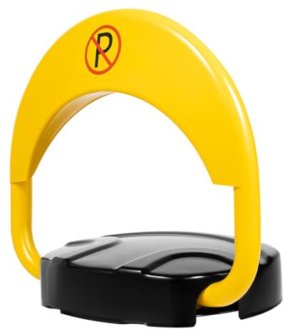 Automatic Remote Control Parking Lock, Carport Auto Space Stall Barrier with Alarm Function, Private Car Parking Latch for Commercial and Private Use