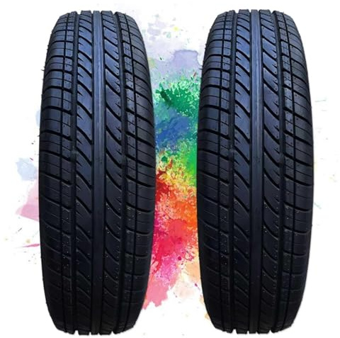 2PC 135/70R13 Ganzjahres-Auto-Reifen Schwarze Flanke für Limousine 135/70/13 Hohe Lamellendichte 135 70 13 68Q Schnelle Wasserableitung